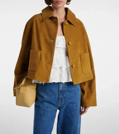 Dorothee Schumacher Soft Touch suede jacket | Thumbnail 4 Dorothee Schumacher Soft Touch suede jacket | Thumbnail 4