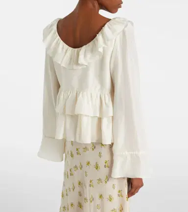 Dorothee Schumacher Ruffled silk shirt | Thumbnail 3