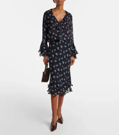 Dorothee Schumacher Airy Daydream floral georgette blouse | Thumbnail 4