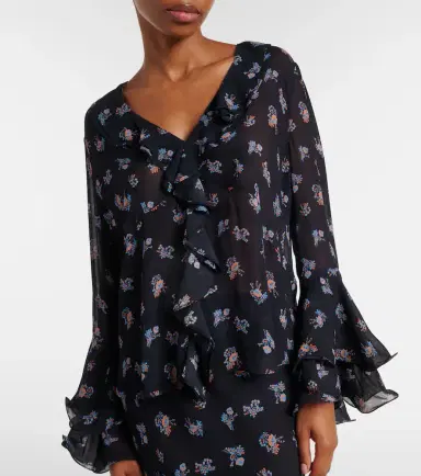 Dorothee Schumacher Airy Daydream floral georgette blouse | Thumbnail 5
