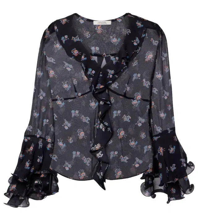 Dorothee Schumacher Airy Daydream floral georgette blouse