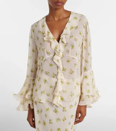 Dorothee Schumacher Airy Daydream floral georgette blouse | Thumbnail 3