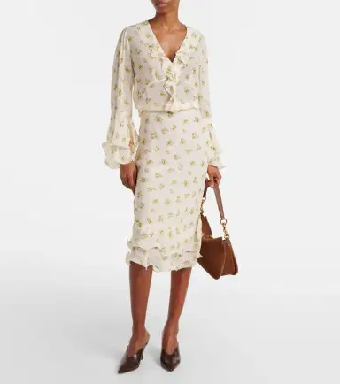 Dorothee Schumacher Airy Daydream floral georgette blouse | Thumbnail 5