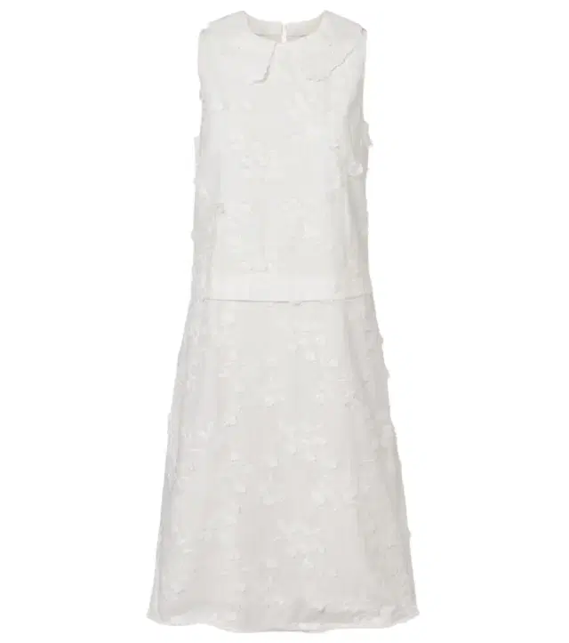 Dorothee Schumacher Light Volumes cotton fil coupé midi dress