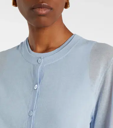 Dorothee Schumacher Summer semi-sheer cotton-blend cardigan | Thumbnail 5 Dorothee Schumacher Summer semi-sheer cotton-blend cardigan | Thumbnail 5