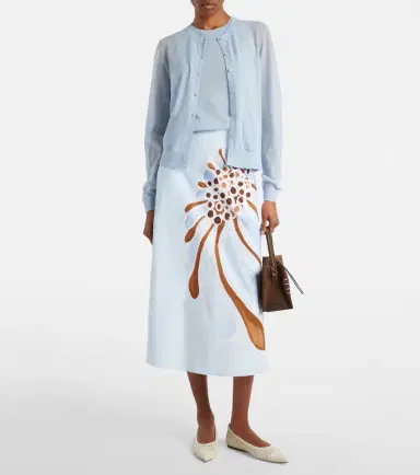 Dorothee Schumacher Summer semi-sheer cotton-blend cardigan | Thumbnail 6 Dorothee Schumacher Summer semi-sheer cotton-blend cardigan | Thumbnail 6
