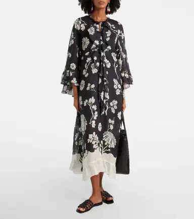 Dorothee Schumacher Floral Daydream midi dress | Thumbnail 3