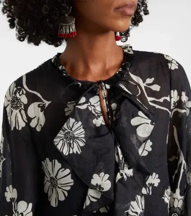 Dorothee Schumacher Floral Daydream midi dress | Thumbnail 4