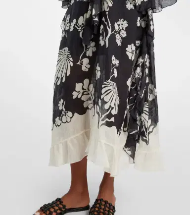 Dorothee Schumacher Floral Daydream midi dress | Thumbnail 6