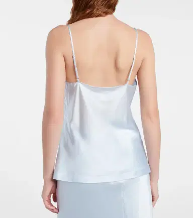 Dorothee Schumacher Sense of Shine silk-blend satin top | Thumbnail 6