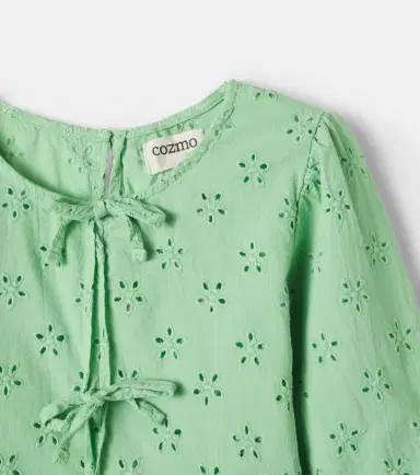 Cozmo Alma broderie anglaise top and shorts set | Thumbnail 2 Cozmo Alma broderie anglaise top and shorts set | Thumbnail 2