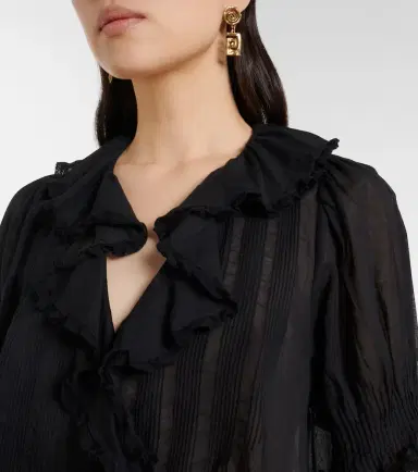 DÔEN Dôen Henri cotton voile top | Thumbnail 5