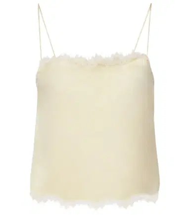 DÔEN Dôen Loure lace-trimmed silk camisole | Thumbnail 1
