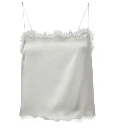 DÔEN Dôen Loure lace-trimmed silk camisole | Thumbnail 1 DÔEN Dôen Loure lace-trimmed silk camisole | Thumbnail 1