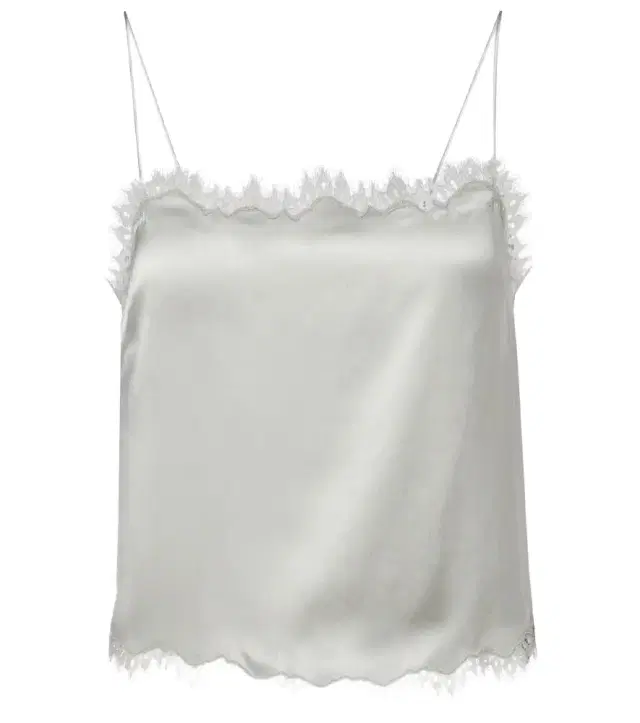 Dôen Loure lace-trimmed silk camisole