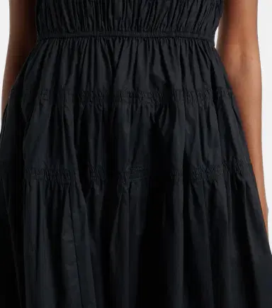 DÔEN Dôen Melie cotton poplin midi dress | Thumbnail 2 DÔEN Dôen Melie cotton poplin midi dress | Thumbnail 2