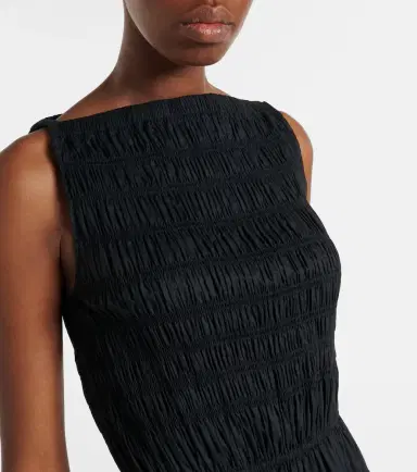 DÔEN Dôen Melie cotton poplin midi dress | Thumbnail 3 DÔEN Dôen Melie cotton poplin midi dress | Thumbnail 3