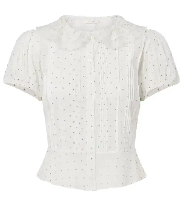 Dôen Oleta polka-dot cotton top