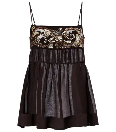 Xu Zhi Sequined chiffon top | Thumbnail 1
