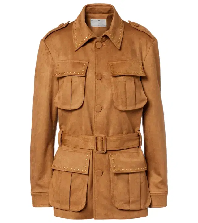 Xu Zhi Studded belted field jacket