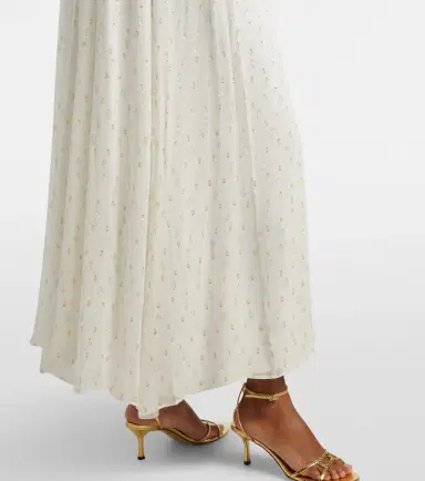 Xu Zhi Polka-dot silk-blend maxi dress | Thumbnail 2 Xu Zhi Polka-dot silk-blend maxi dress | Thumbnail 2