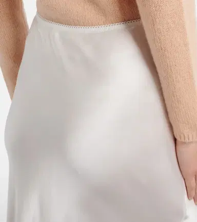 DÔEN Dôen Elowette lace-trimmed silk longuette | Thumbnail 3