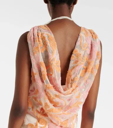 Xu Zhi Embroidered point d'esprit top | Thumbnail 5 Xu Zhi Embroidered point d'esprit top | Thumbnail 5