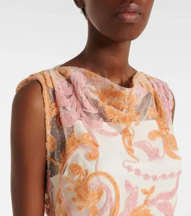 Xu Zhi Embroidered point d'esprit top | Thumbnail 6 Xu Zhi Embroidered point d'esprit top | Thumbnail 6