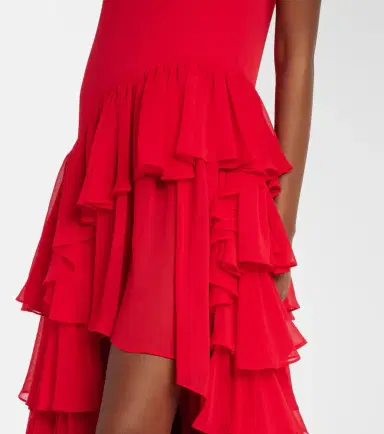 Xu Zhi Tiered asymmetric maxi dress | Thumbnail 2
