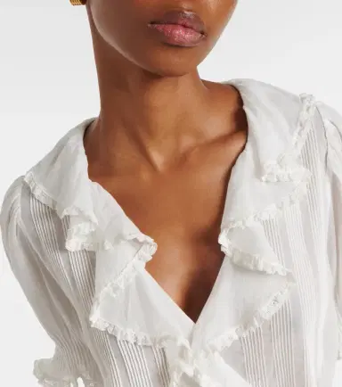 DÔEN Dôen Henri cotton voile top | Thumbnail 3