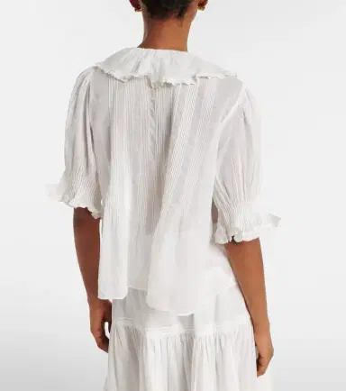 DÔEN Dôen Henri cotton voile top | Thumbnail 5