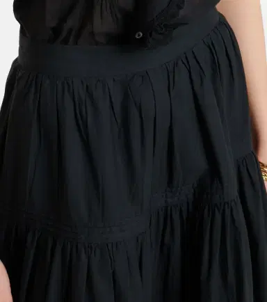 DÔEN Dôen Sebastiane cotton poplin midi skirt | Thumbnail 6 DÔEN Dôen Sebastiane cotton poplin midi skirt | Thumbnail 6