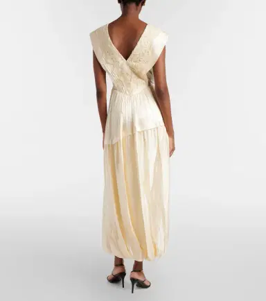 Xu Zhi Lace-trimmed maxi dress | Thumbnail 5 Xu Zhi Lace-trimmed maxi dress | Thumbnail 5
