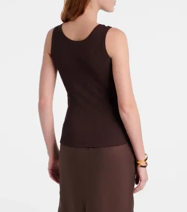 Xu Zhi Ribbed-knit sequined tank top | Thumbnail 5