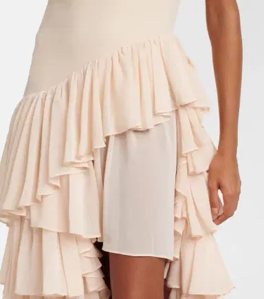 Xu Zhi Tiered asymmetric maxi dress | Thumbnail 3