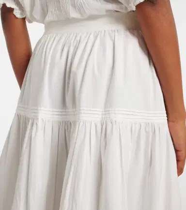 DÔEN Dôen Sebastiane cotton poplin maxi skirt | Thumbnail 3