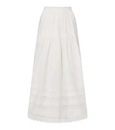 DÔEN Dôen Sebastiane cotton poplin maxi skirt | Thumbnail 1