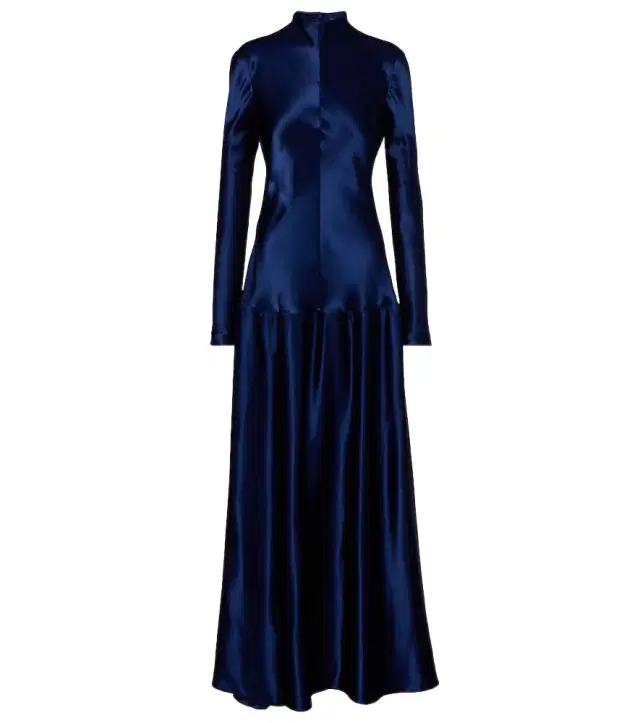 Satin maxi dress