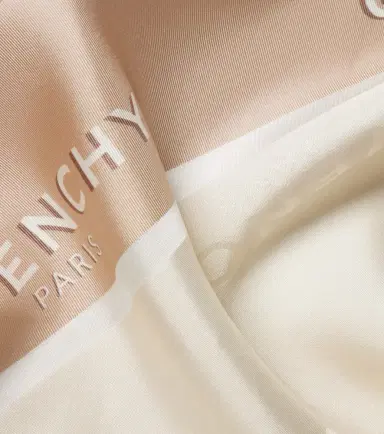Givenchy Logo silk twill scarf | Thumbnail 3 Givenchy Logo silk twill scarf | Thumbnail 3