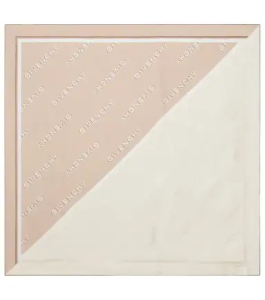 Givenchy Logo silk twill scarf | Thumbnail 1 Givenchy Logo silk twill scarf | Thumbnail 1