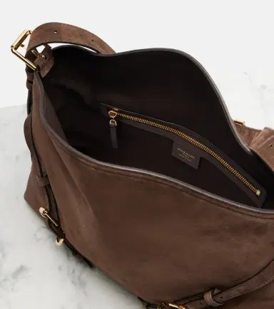Givenchy Voyou Medium suede shoulder bag | Thumbnail 4 Givenchy Voyou Medium suede shoulder bag | Thumbnail 4