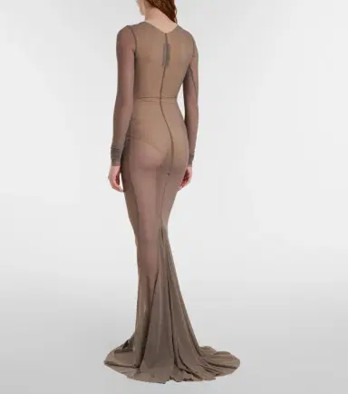 Rick Owens Temple tulle gown | Thumbnail 5