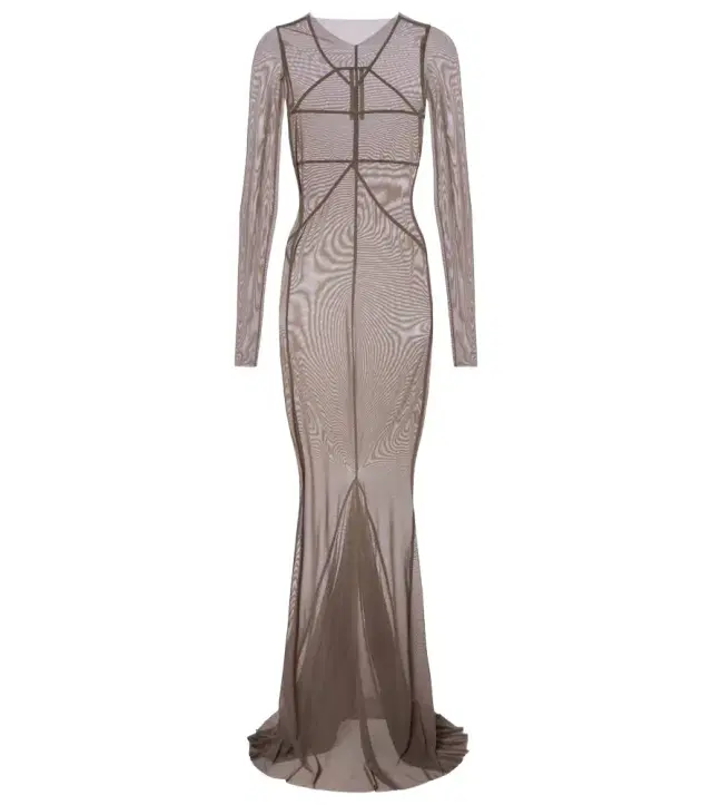 Rick Owens Temple tulle gown