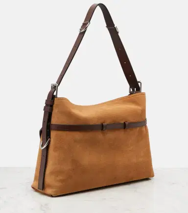Givenchy Voyou Medium suede shoulder bag | Thumbnail 2 Givenchy Voyou Medium suede shoulder bag | Thumbnail 2
