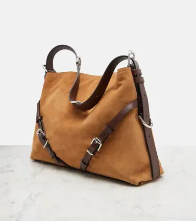 Givenchy Voyou Medium suede shoulder bag | Thumbnail 3 Givenchy Voyou Medium suede shoulder bag | Thumbnail 3