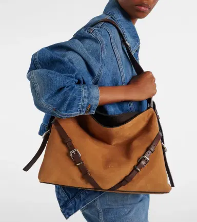 Givenchy Voyou Medium suede shoulder bag | Thumbnail 7 Givenchy Voyou Medium suede shoulder bag | Thumbnail 7