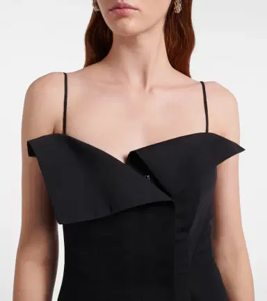 FFORME Skylar cotton and silk midi dress | Thumbnail 3