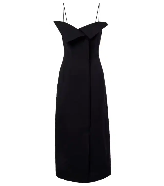 Fforme Skylar cotton and silk midi dress