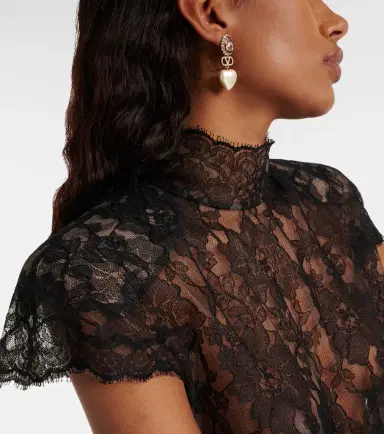 Valentino VLogo embellished drop earrings | Thumbnail 5 Valentino VLogo embellished drop earrings | Thumbnail 5