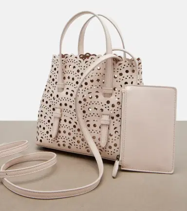 Alaïa Alaïa Mina 20 Vienne leather tote bag | Thumbnail 4